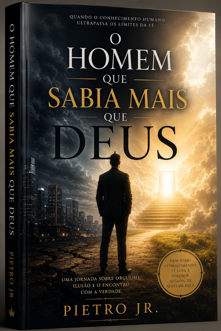 Capa do livro O homem que sabia mais que Deus